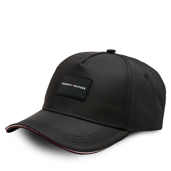 Tommy Hilfiger Kapa s šiltom Tommy Hilfiger Corporate Repreve 5 Panel Cap AM0AM12545 Črna