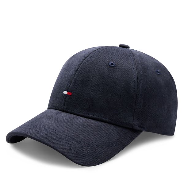 Tommy Hilfiger Kapa s šiltom Tommy Hilfiger Essential Flag Cap AW0AW17368 Mornarsko modra