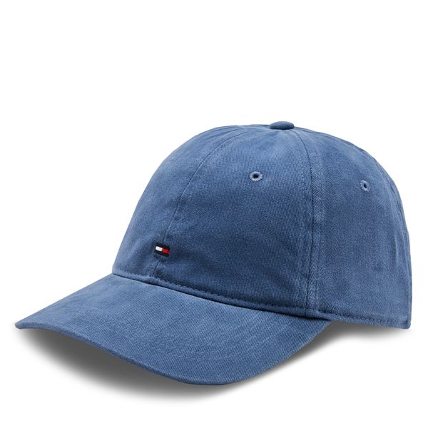 Tommy Hilfiger Kapa s šiltom Tommy Hilfiger Flag '85 Soft 6 Panel Cap AM0AM12531 Mornarsko modra