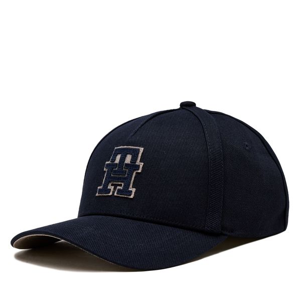 Tommy Hilfiger Kapa s šiltom Tommy Hilfiger Monogram Elevated Cap AM0AM12040 Modra