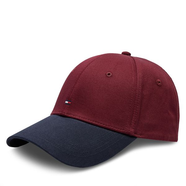 Tommy Hilfiger Kapa s šiltom Tommy Hilfiger Th Flag Cap AM0AM11478 Rdeča