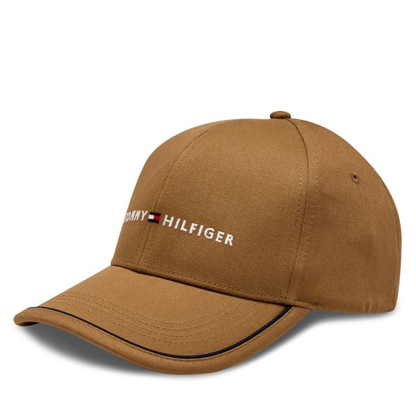 Tommy Hilfiger Kapa s šiltom Tommy Hilfiger Th Skyline Cap AM0AM11494 Desert Khaki GWJ