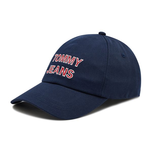 Tommy Jeans Kapa s šiltom Tommy Jeans Graphic Cap AW0AW10191 Mornarsko modra