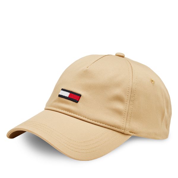 Tommy Jeans Kapa s šiltom Tommy Jeans Tjm Elongated Flag 5 Panel Cap AM0AM11692 Bež