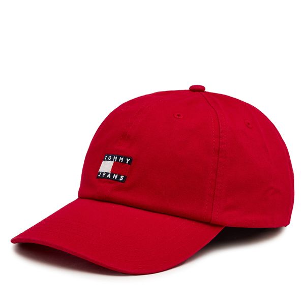 Tommy Jeans Kapa s šiltom Tommy Jeans Tjm Heritage Cap AM0AM12020 Medium Red XLD