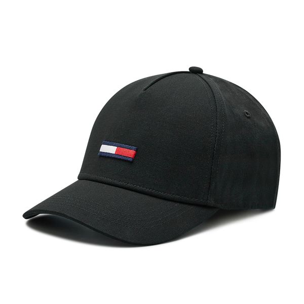 Tommy Jeans Kapa s šiltom Tommy Jeans Tju Flag Cap AU0AU00843 Črna