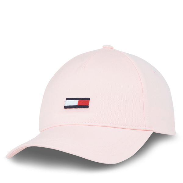 Tommy Jeans Kapa s šiltom Tommy Jeans Tjw Elongated Flag Cap AW0AW15842 Tickled Pink TIC