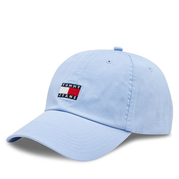 Tommy Jeans Kapa s šiltom Tommy Jeans Tjw Heritage Cap AW0AW15848 Svetlo modra