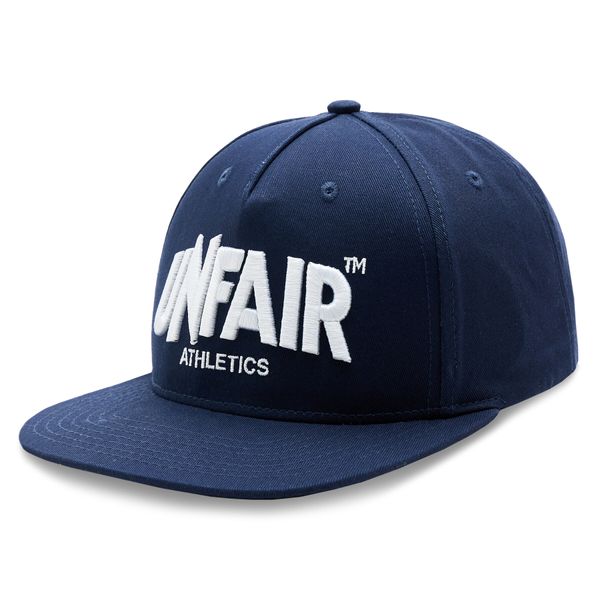 Unfair Athletics Kapa s šiltom Unfair Athletics Classic Label Snapback UNFR16-082 Mornarsko modra