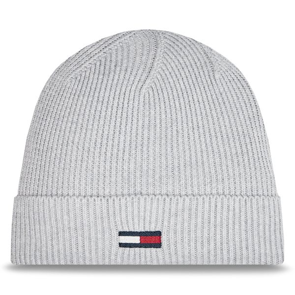 Tommy Hilfiger Kapa Tommy Hilfiger Elongated Flag AW0AW16777 Siva