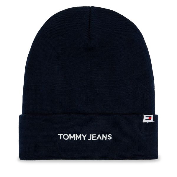 Tommy Jeans Kapa Tommy Jeans Linear Logo AM0AM12025 Mornarsko modra