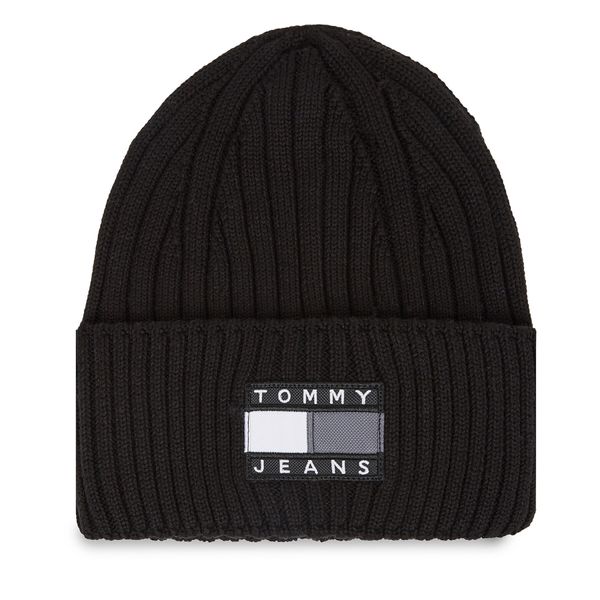 Tommy Jeans Kapa Tommy Jeans Tjm Heritage Archive Beanie AM0AM11689 Black BDS