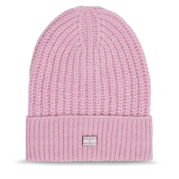 Tommy Jeans Kapa Tommy Jeans Tjw Cosy Knit Beanie AW0AW15462 French Orchid TOB