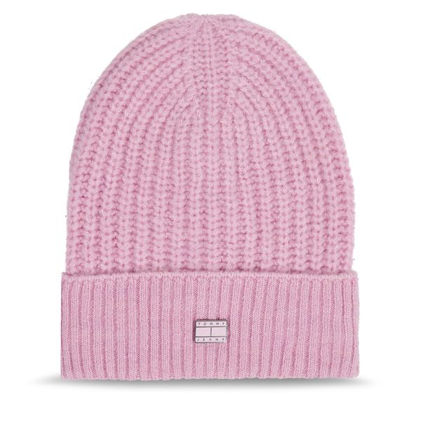 Tommy Jeans Kapa Tommy Jeans Tjw Cosy Knit Beanie AW0AW15462 Roza