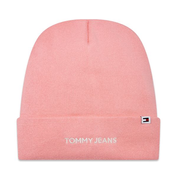 Tommy Jeans Kapa Tommy Jeans Tjw Linear Logo Beanie AW0AW15843 Ballet Pink THA