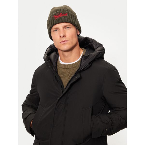 Woolrich Kapa Woolrich CFWOAC0288MRUF0428 Zelena