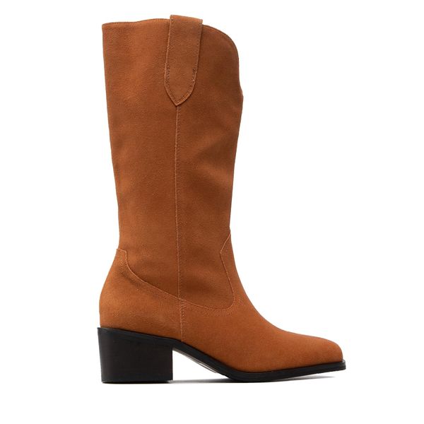 Simple Kavbojski škornji Simple SL-44-02-000113 Rjava