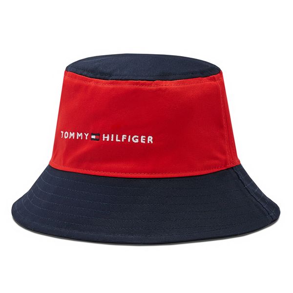 Tommy Hilfiger Klobuček Tommy Hilfiger Essential Bucket AU0AU01625 Rdeča