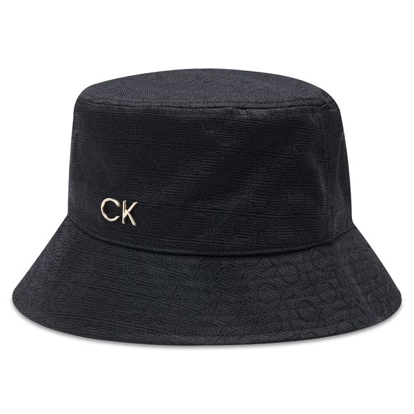 Calvin Klein Klobuk Calvin Klein Bucket Monogram Jacquard K60K610019 Ck Black BLK