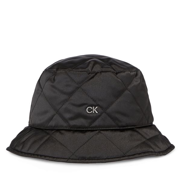 Calvin Klein Klobuk Calvin Klein Diamond Quilt Bucket Hat K60K611512 Ck Black BAX