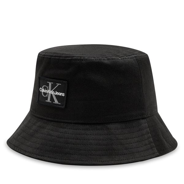 Calvin Klein Jeans Klobuk Calvin Klein Jeans Mono Logo Patch Bucket Hat K50K512181 Črna