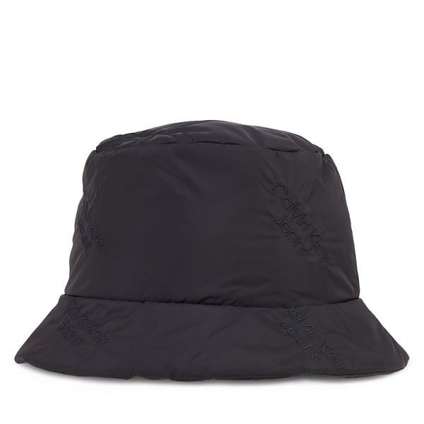 Calvin Klein Jeans Klobuk Calvin Klein Jeans Puffy Aop Bucket Hat K60K611261 Črna