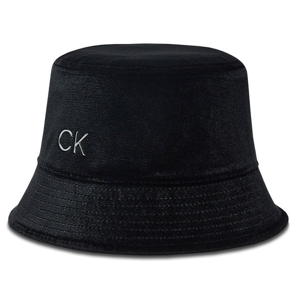 Calvin Klein Klobuk Calvin Klein Re-Lock Velvet K60K610216 Črna