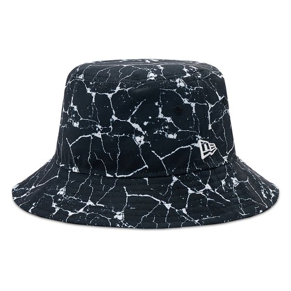 New Era Klobuk New Era Marble Print Bucket Hat 60285236 Črna