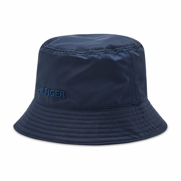 Tommy Hilfiger Klobuk Tommy Hilfiger Bucket Explorer AM0AM09480 Mornarsko modra