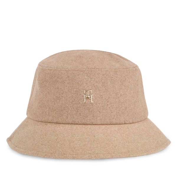 Tommy Hilfiger Klobuk Tommy Hilfiger Limitless Chic Bucket Hat AW0AW15295 Bež