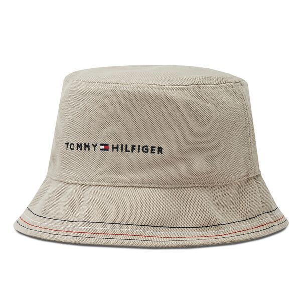 Tommy Hilfiger Klobuk Tommy Hilfiger Skyline Bucket AM0AM10863 Bež