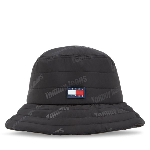 Tommy Jeans Klobuk Tommy Jeans Tjw Skater Girl Padded Bucket AW0AW15655 Črna