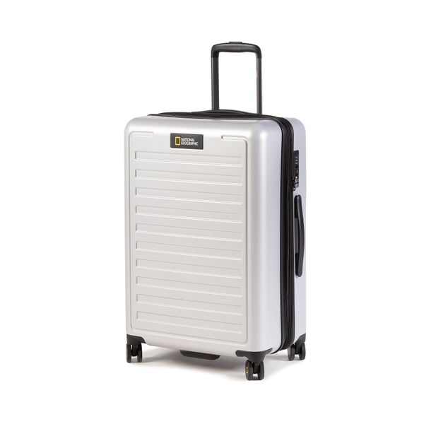 National Geographic Kovček za kabino National Geographic Luggage N164HA.60.23 Silver