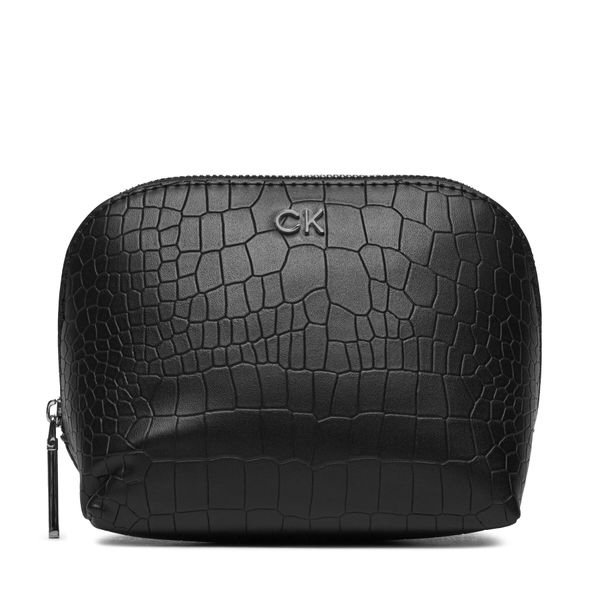 Calvin Klein Kozmetični kovček Calvin Klein Ck Daily Cosmetic Pouch_Croco K60K612640 Črna