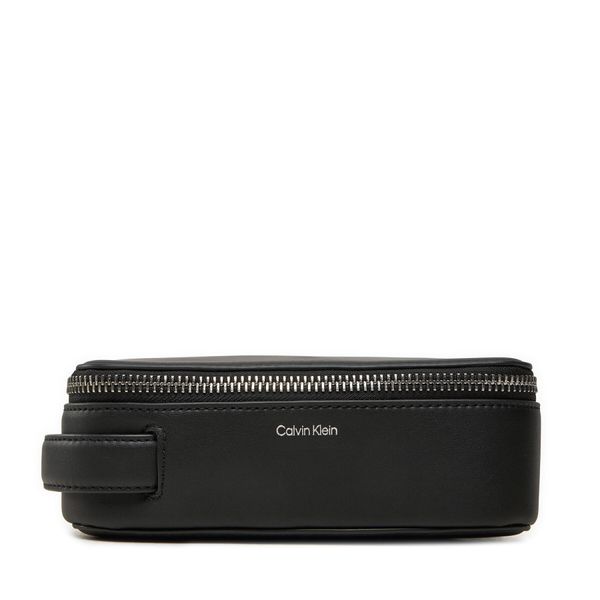 Calvin Klein Kozmetični kovček Calvin Klein Ck Sleek Washbag W/Hanger K50K512803 Črna