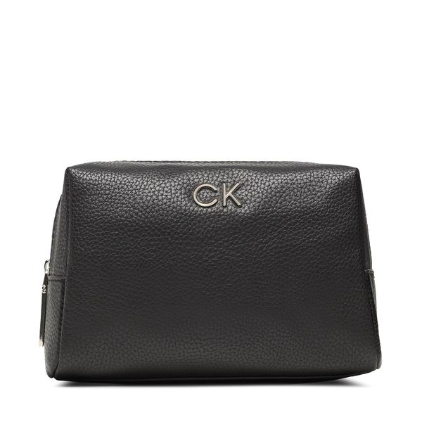 Calvin Klein Kozmetični kovček Calvin Klein Re-Lock Cosmetic Pouch Pbl K60K610271 Črna