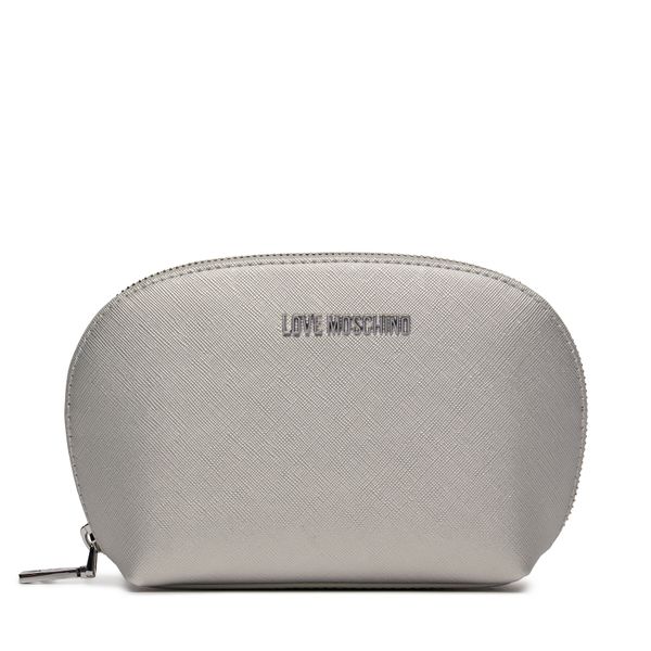 LOVE MOSCHINO Kozmetični kovček LOVE MOSCHINO JC5353PP4IK2390B Srebrna