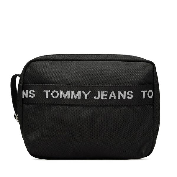 Tommy Jeans Kozmetični kovček Tommy Jeans Tjm Essential Nylon Washbag AM0AM11721 Črna