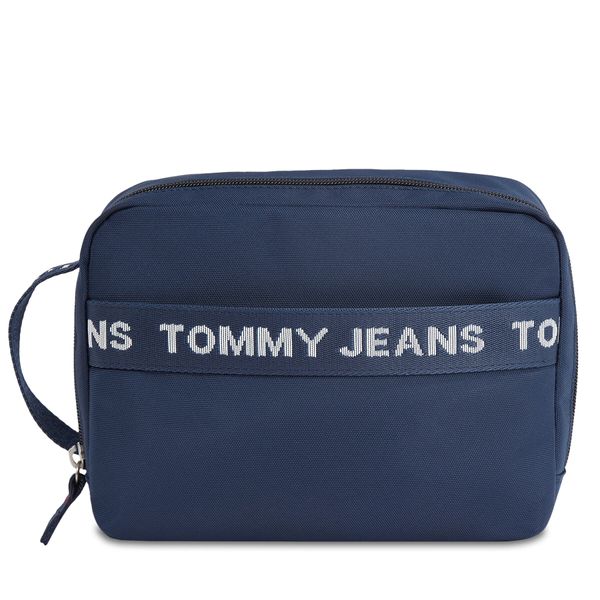 Tommy Jeans Kozmetični kovček Tommy Jeans Tjm Essential Nylon Washbag AM0AM11721 Mornarsko modra