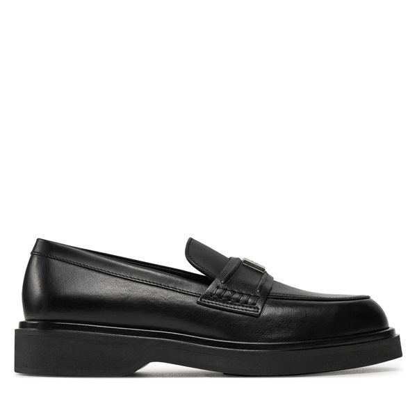 Calvin Klein Loaferke Calvin Klein Loafer W/Hw Lth HW0HW02182 Črna