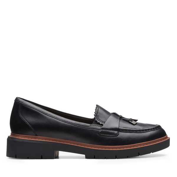 Clarks Loaferke Clarks Westlynn Bella 26174456 Črna