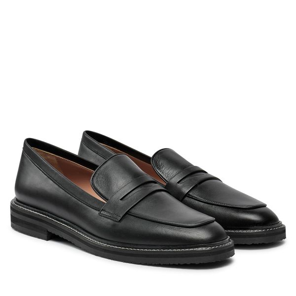 Pollini Loaferke Pollini SA10093G1LTDG000 Črna