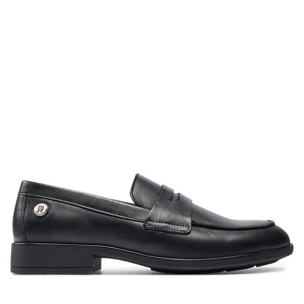 Tommy Hilfiger Loaferke Tommy Hilfiger FW0FW08312 Črna