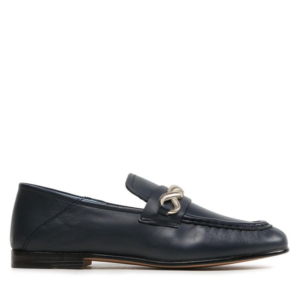 Tommy Hilfiger Loaferke Tommy Hilfiger Th Chain Feminne Loafer FW0FW07077 Space Blue DW6