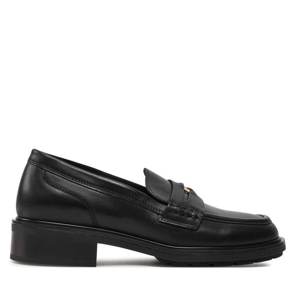 Tommy Hilfiger Loaferke Tommy Hilfiger Th Penny Loafer FW0FW08029 Črna
