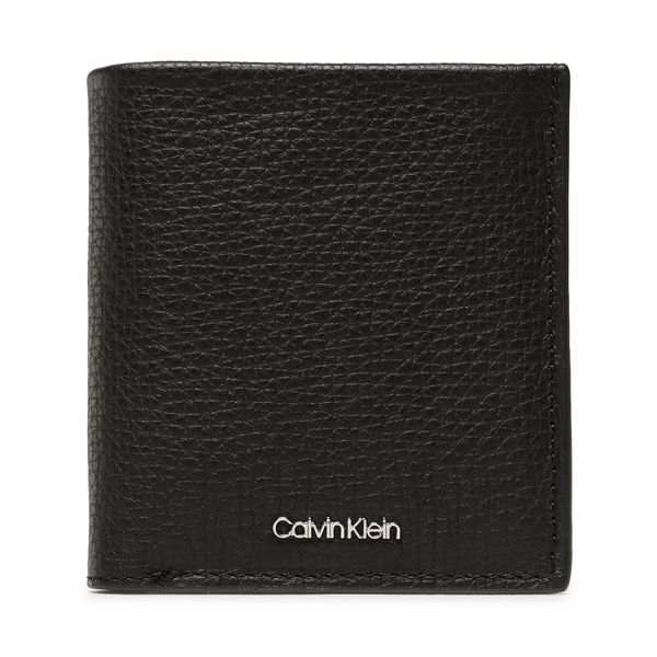 Calvin Klein Majhna moška denarnica Calvin Klein Minimalism Trifold 6Cc W/Coin K50K509624 BAX