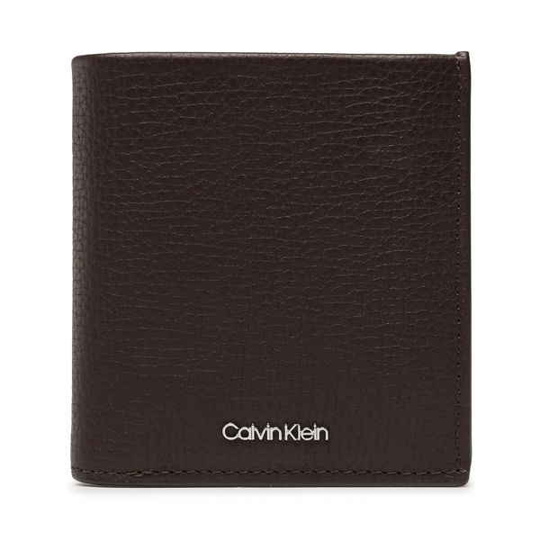 Calvin Klein Majhna moška denarnica Calvin Klein Minimalism Trifold 6Cc W/Coin K50K509624 GWR
