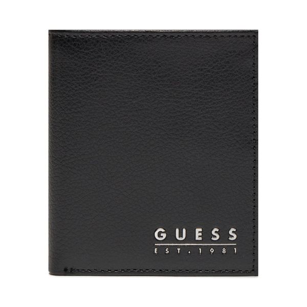 Guess Majhna moška denarnica Guess Fidenza Slg SMFIDA LEA22 Črna