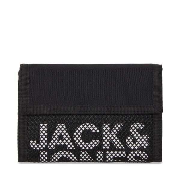 Jack&Jones Majhna moška denarnica Jack&Jones Jacashford 12233480 Črna