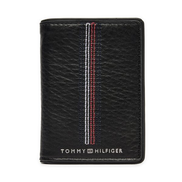 Tommy Hilfiger Majhna moška denarnica Tommy Hilfiger AM0AM12659 Črna